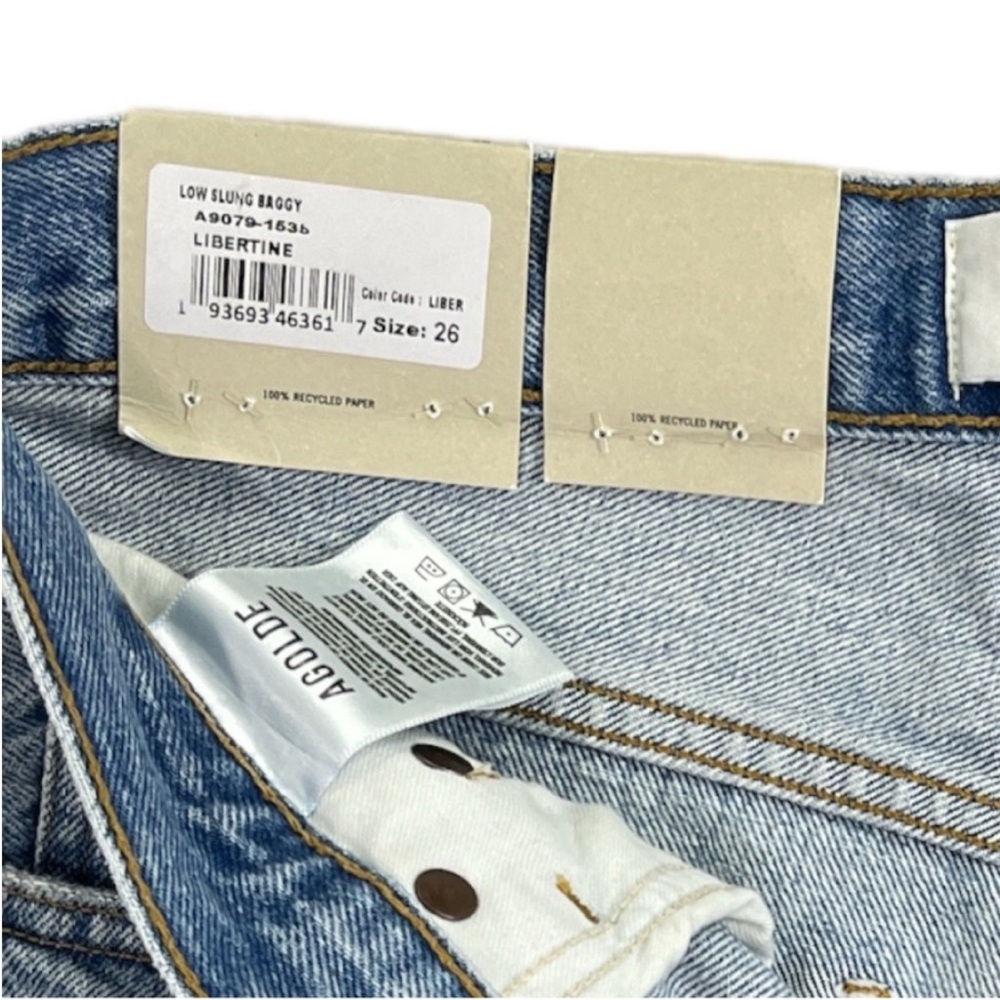 Agolde Low slung baggy Jeans - Picture 6 of 8